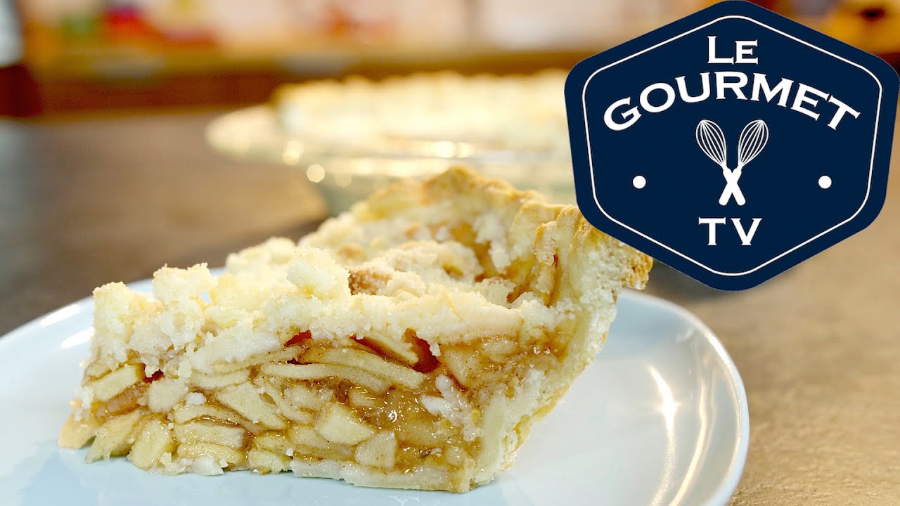 Apple Crumble Pie Recipe - LeGourmetTV | Glen And Friends Cooking