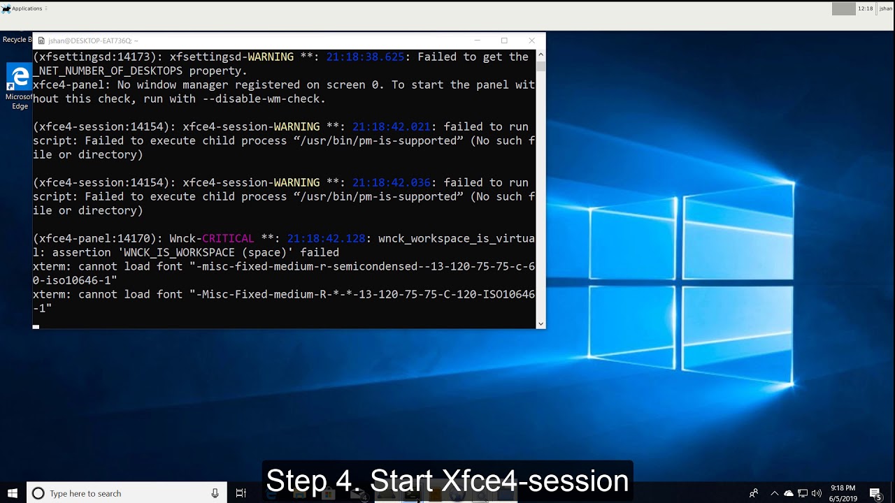Linux Gui Tool On Windows 10 With Kali Youtube