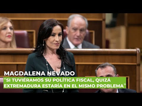 Nevado, al PNV: 'Si tuviéramos su política fiscal, quizá Extremadura estaría en el mismo problema'