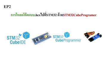 EP2 เริ่มต้นการใช้งานSTM32F103C8T6 ด้วยSTM32CubeIDE / Blink