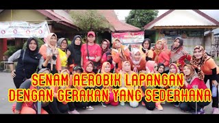Senam aerobik dengan gerakan yang sederhana