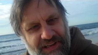 zizek on the beach+udi