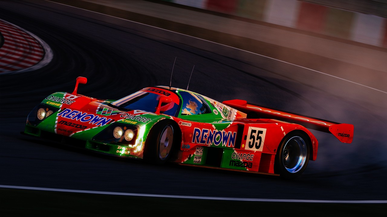 DRIFT Mazda 787B Suzuka International Circuit GP - YouTube