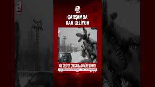 Yurdun Batısına Çarşamba Günü Kar Geliyor A Haber