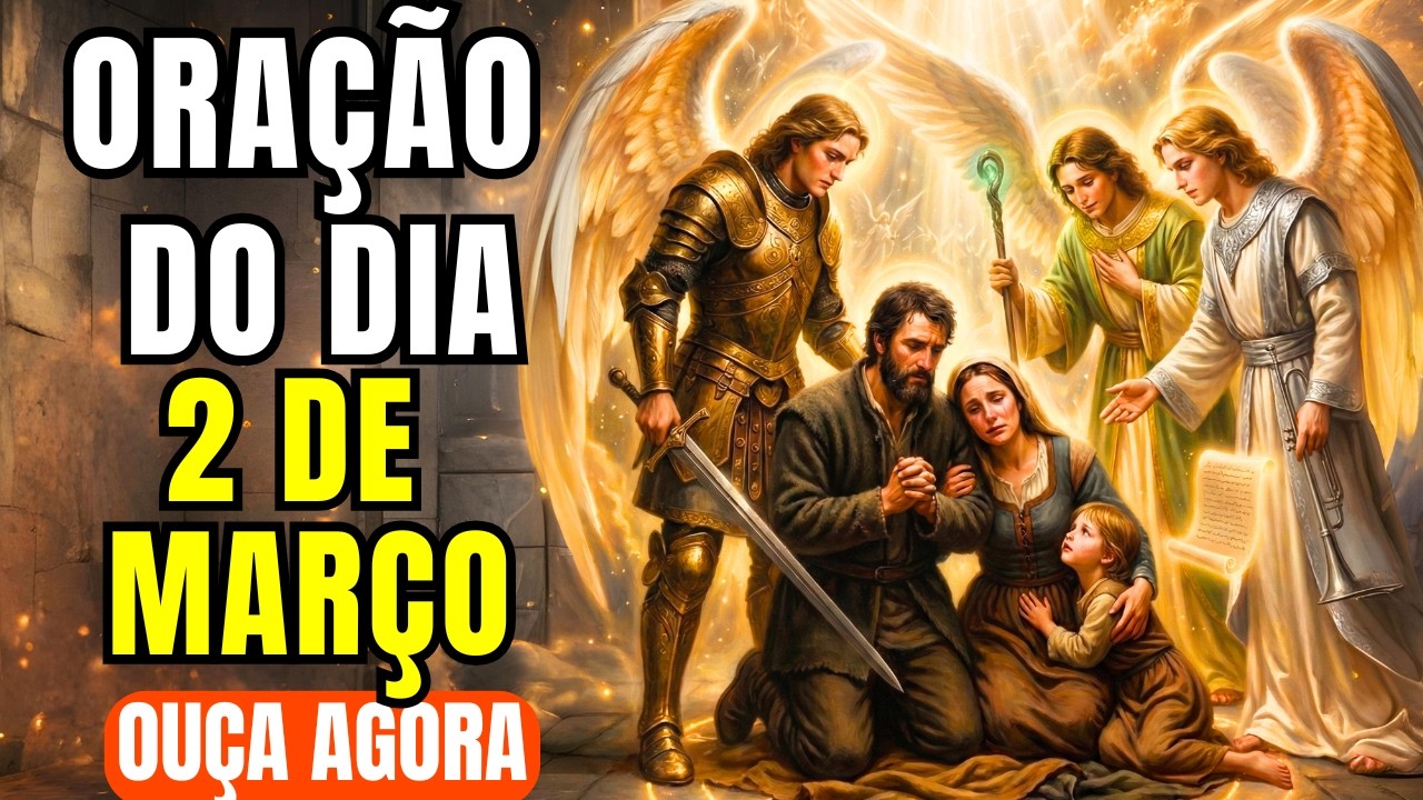 Os 3 Arcanjos BATALHAM HOJE por Sua Família e Seus Filhos — Reze Comigo
