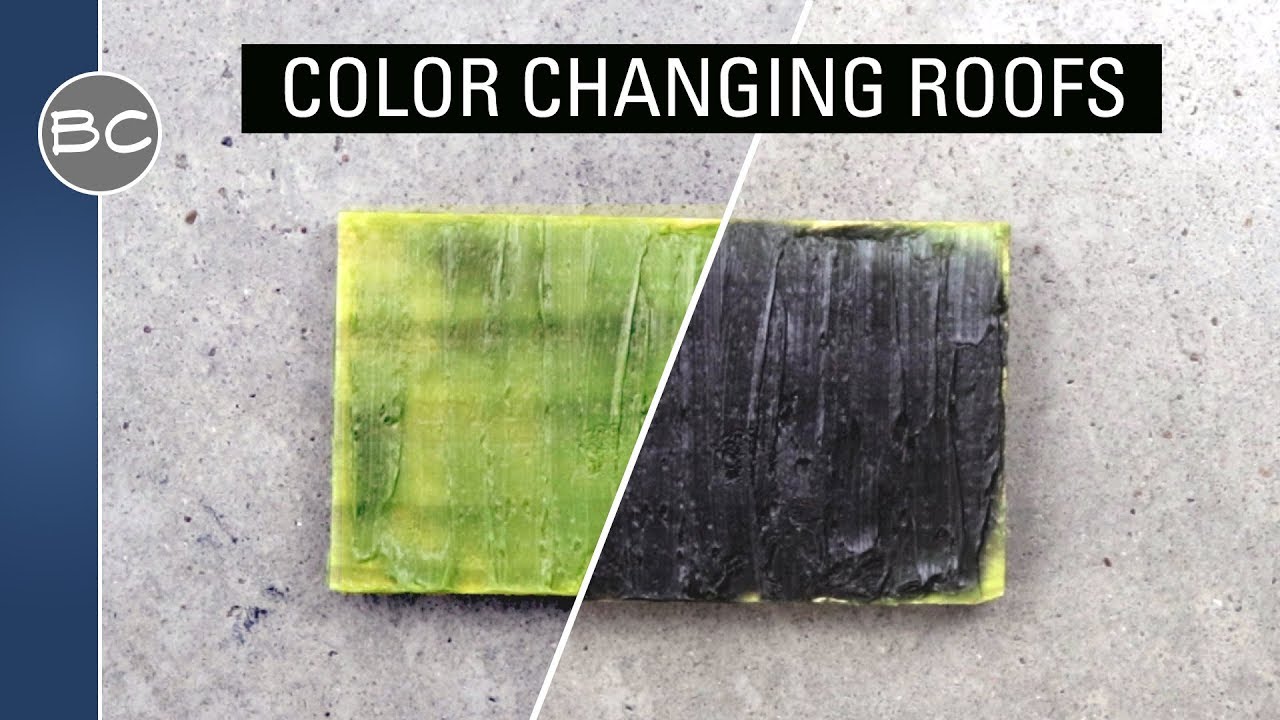 Color changing roofs YouTube