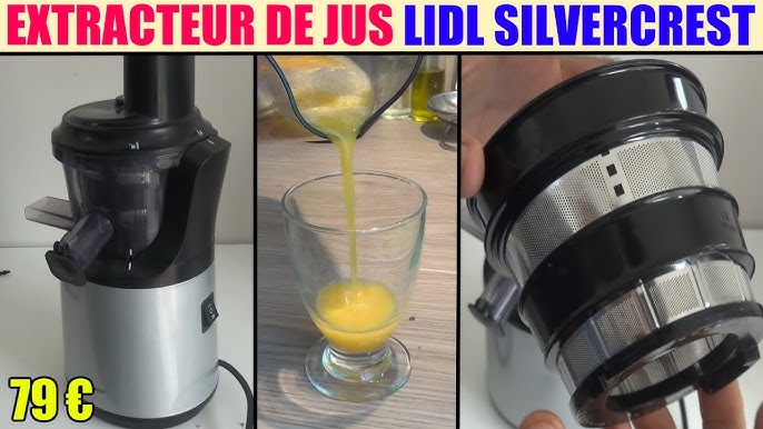 SilverCrest Slow Juicer SSJ 300 A2 UNBOXING (Lidl 300W 60rpm clean) -  YouTube