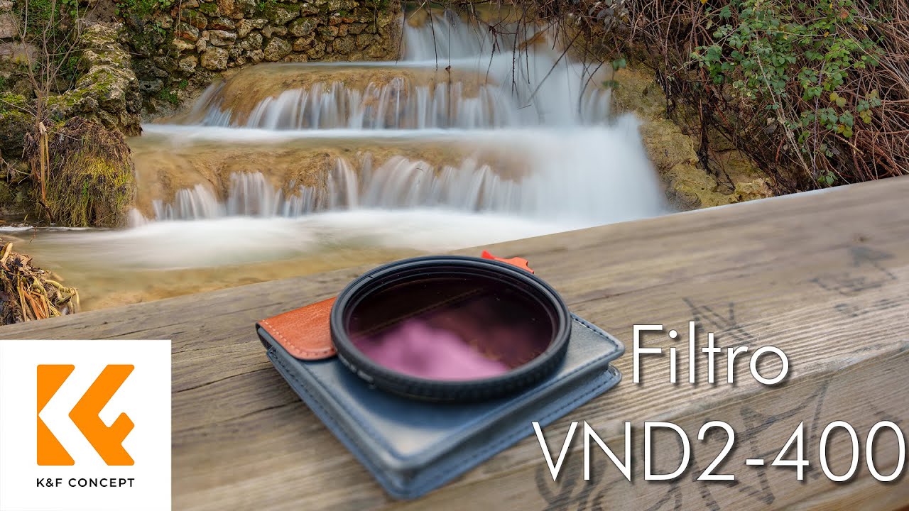 📸 Filtro ND variable ND2 - ND400 82mm de K&F Concept 2023 