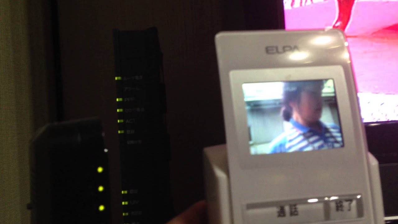ELPA ワイヤレステレビドアフォン WDP-100 ELPA ワイヤレス