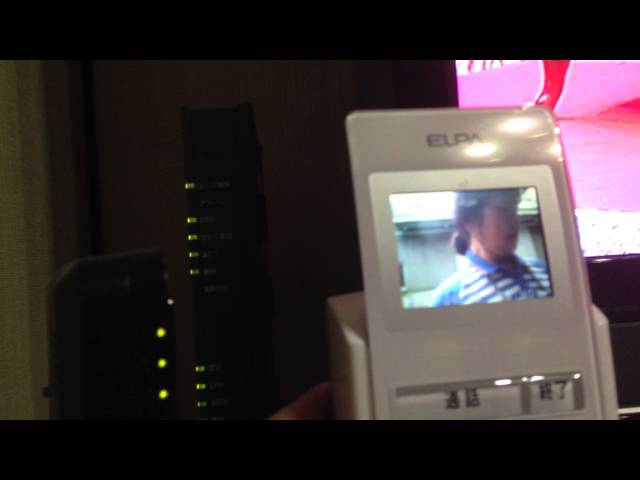 ELPAのワイヤレステレビドアホン（WDP 100）を買いました - YouTube