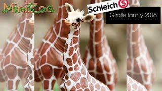 schleich giraffe family