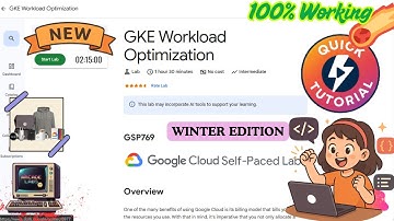 GKE Workload Optimization | WINTER EDITION | #GSP769 #qwiklabs #arcade