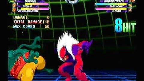 MvC2: Sabretooth 100% Combo (1 meter)