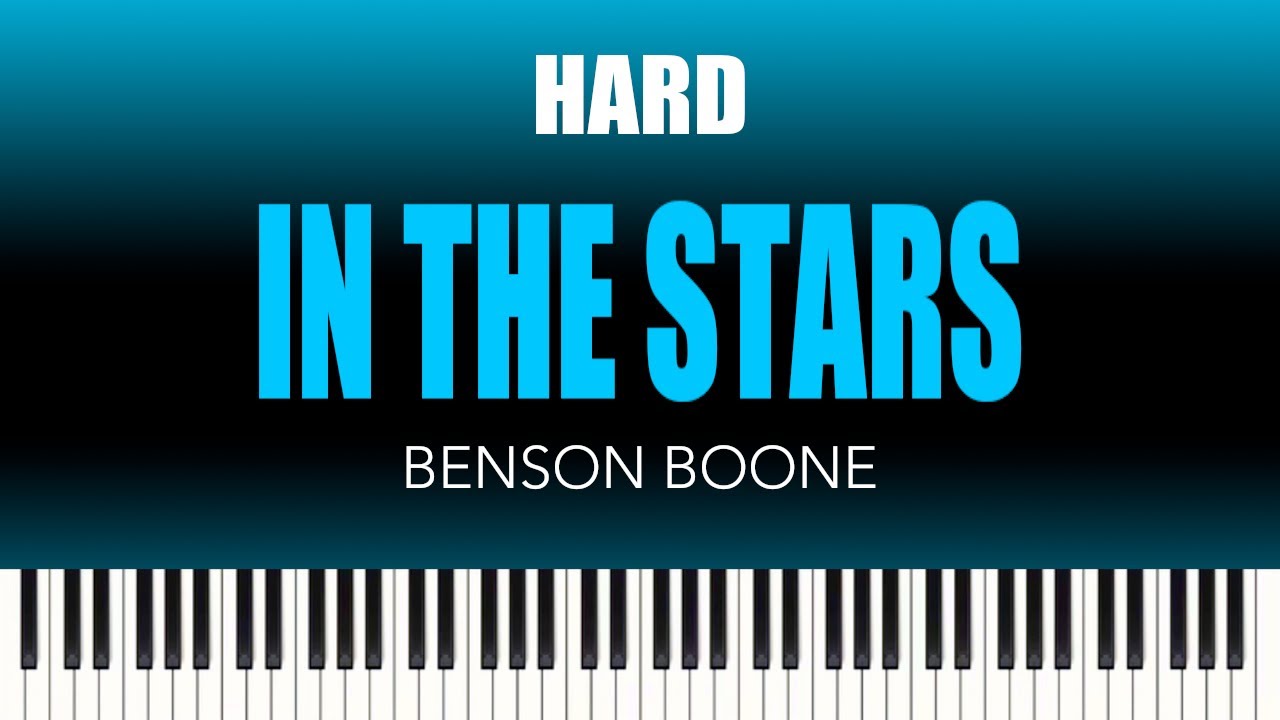 Benson Boone – In The Stars | HARD Piano Cover