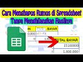 Cara Menghapus Rumus di Spreadsheet Tanpa Menghilangkan Hasilnya