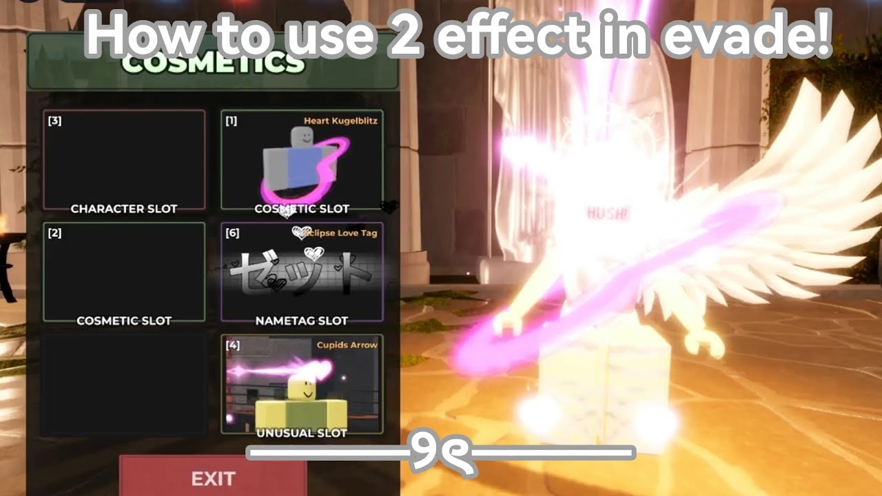 How to use 2 effect in evade roblox! ᯓᡣ𐭩 ( Roblox indonesia ) - YouTube
