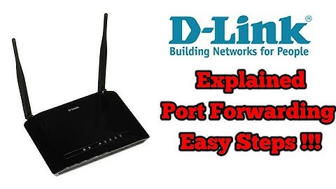 Explained Dlink Router Port Forwarding in Emulator