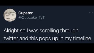 So I was scrolling through my twitter timeline...