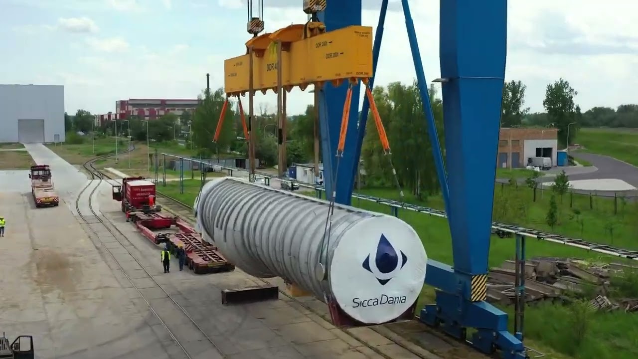 Evaporator upper part of calandria transportation YouTube