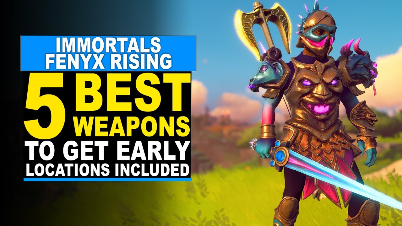 Immortals Fenyx Rising THESE ARE THE BEST WEAPONS EARLY ON! YouTube