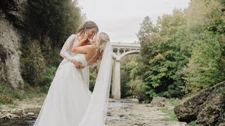 "Now I Get To Grow Old With You" Holly & Paige's Elora Mill Wedding | MH Wedding Films