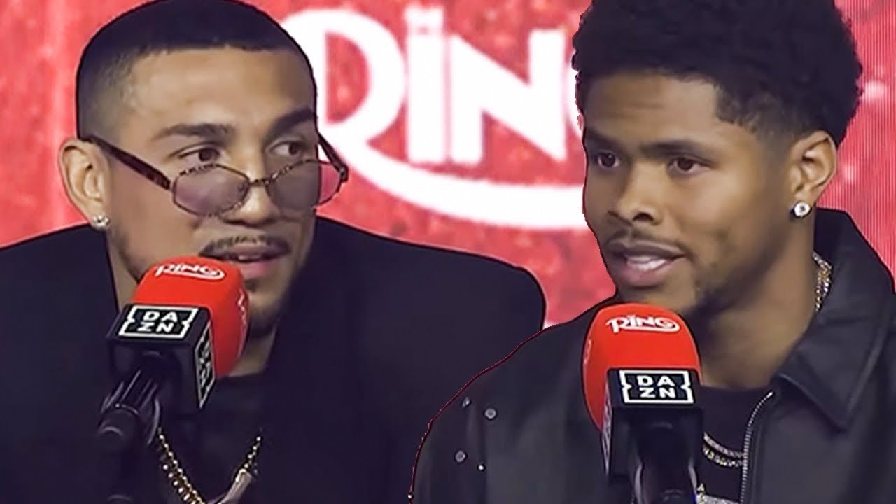 Teofimo Lopez vs Shakur Stevenson • HEATED FINAL PRESS CONFERENCE + FACE OFF