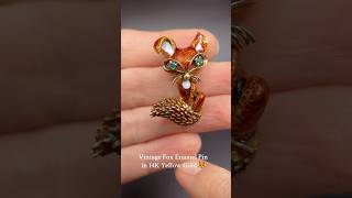 🦊#vintage #pin #brooch #gold #jewelry #jewellery 🦊#vintage #pin #brooch #gold #jewelry #jewellery