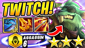 3 STAR ⭐⭐⭐ TWITCH! - TFT SET 6 Guide Teamfight Tactics BEST Comps 11.24B Ranked Meta Strategy