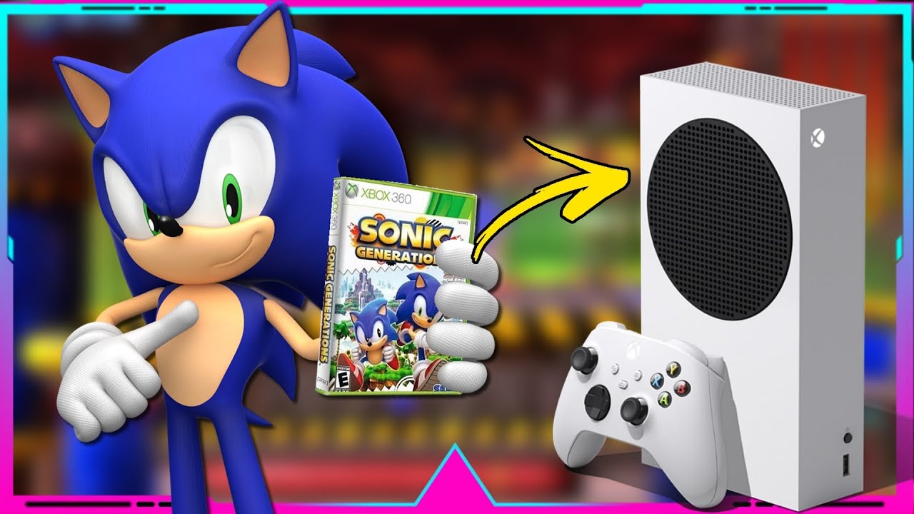 O MILAGRE de Sonic Generations no Xbox Series S