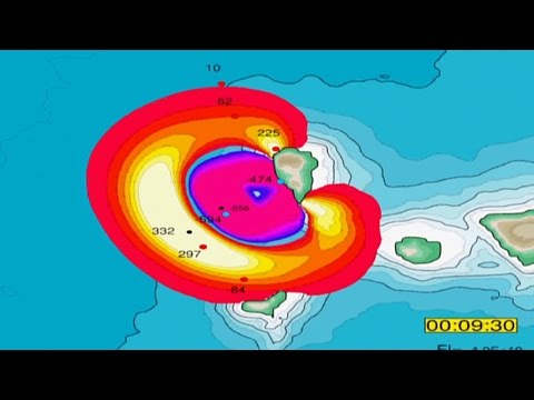 Megatsunami Scenario - La Palma Landslide