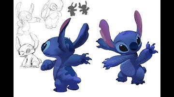 Lilo & Stitch: Stich 3D Model Blender/Zbrush   #blender #3d #zbrush #stream #art #modelling