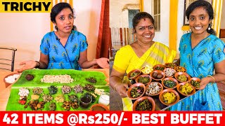 Rs 250/- BUFFET 42 ITEMS Chellammal Manpaanai Samayal I TRICHY