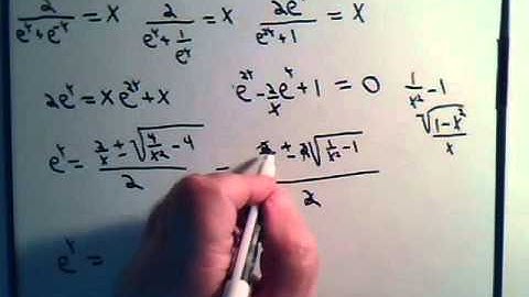 Inverse Hyperbolic Functions Example 5
