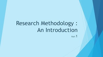 Research Methodology An Introduction 1 #ugcnet #set