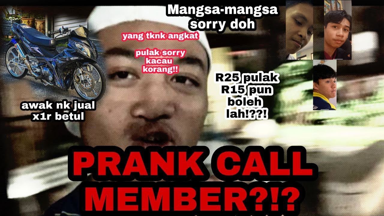 PRANK CALL MEMBER!! ADA NK JUAL MOTO MATT!?TAPI ADA YANG MACAM….?!!