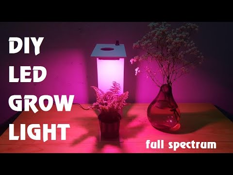 How to Build a Full Spectrum LED Grow Light