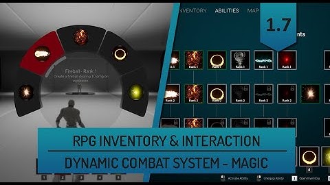 RPG Inventory & Interaction System v1.7 integration with Dynamic Combat System - Magic