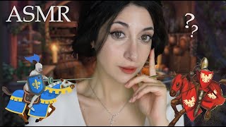 [4K ASMR] Quanto ne sai sul MEDIOEVO? ⚔️🎭👑🍷🍻✝️(soft spoken)