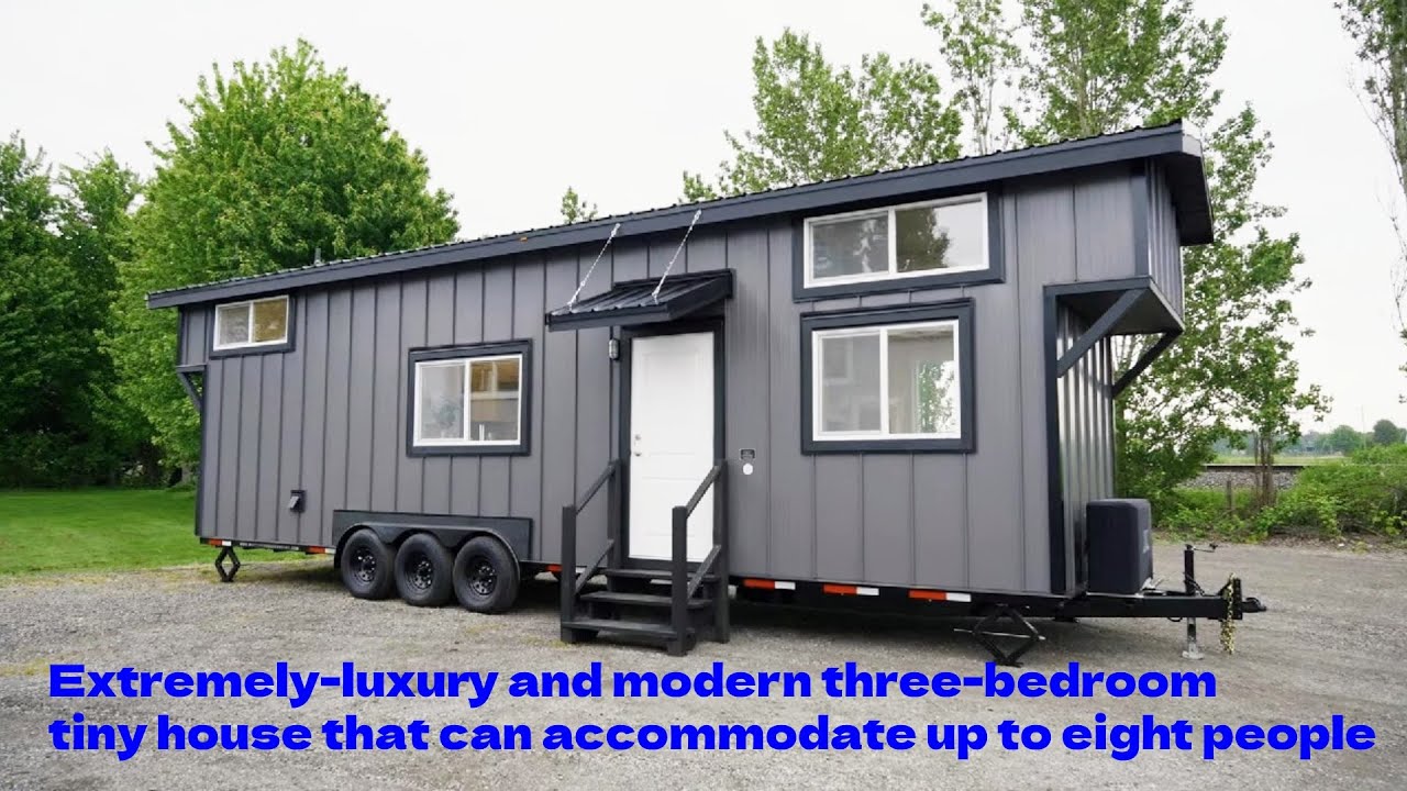 The most luxurious and largest tiny house I have ever seen - YouTube