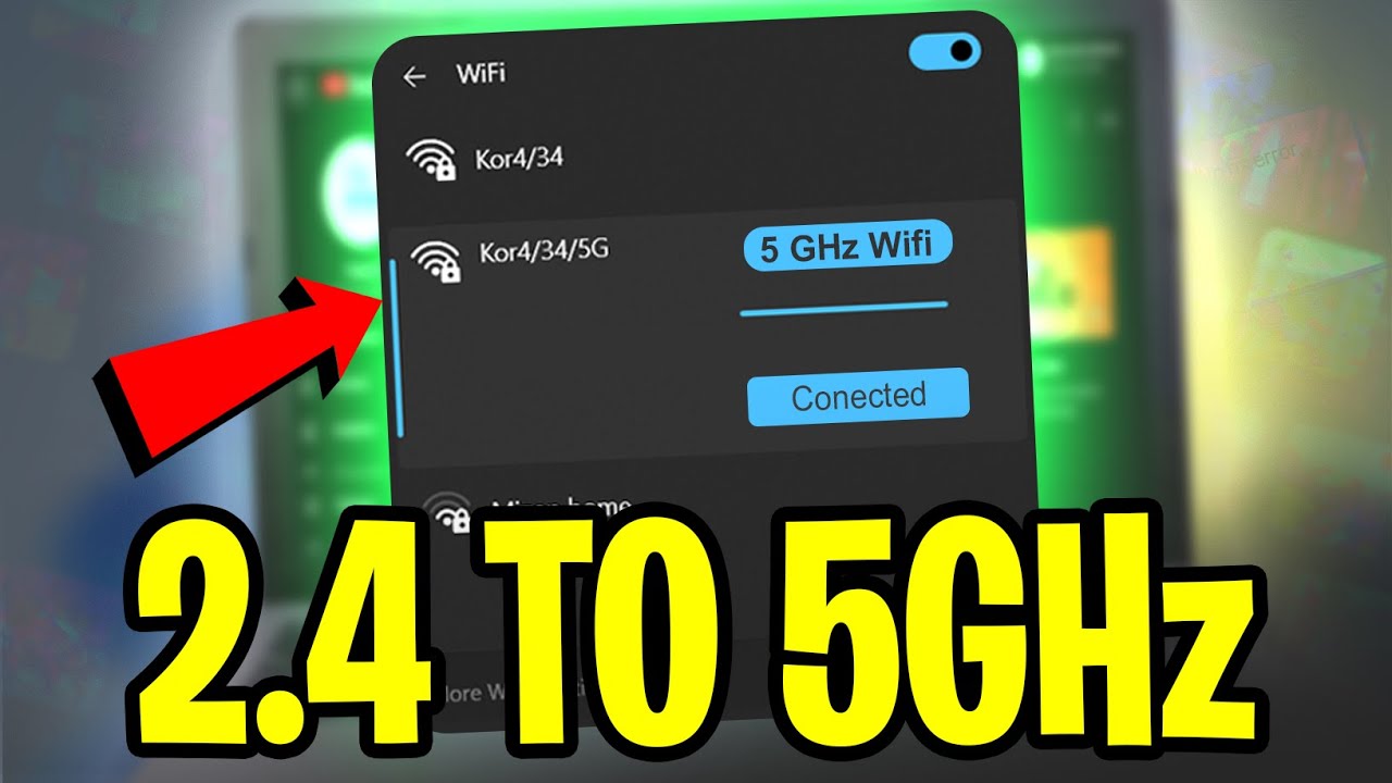 How to Fix 5GHz WiFi Not Showing Up in Windows 11/10 | How to Switch ...