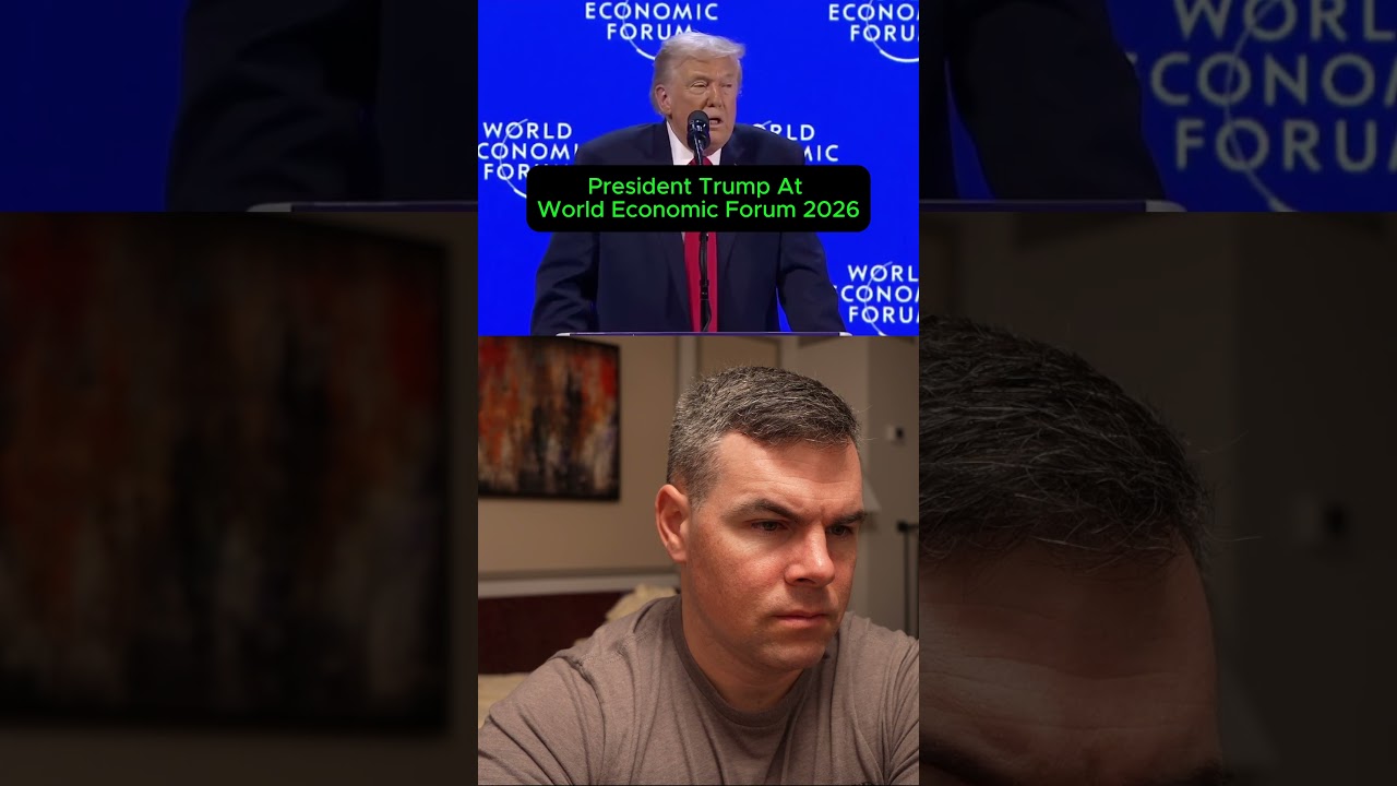 President Trump On Greenland at The World Economic Forum 2026