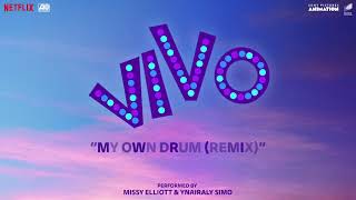 Video-Miniaturansicht von „Ynairaly Simo - My Own Drum (Remix) [with Missy Elliott] [From the Motion Picture "Vivo"]“