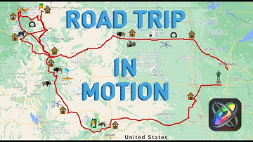 Animated Map Tutorial in Apple Motion