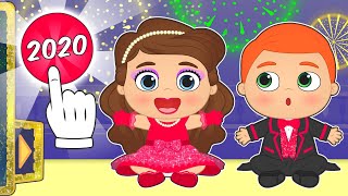 BABIES ALEX AND LILY 🍇✨ Celebrate New Year's Eve 🎉 Cartoons for kids screenshot 1