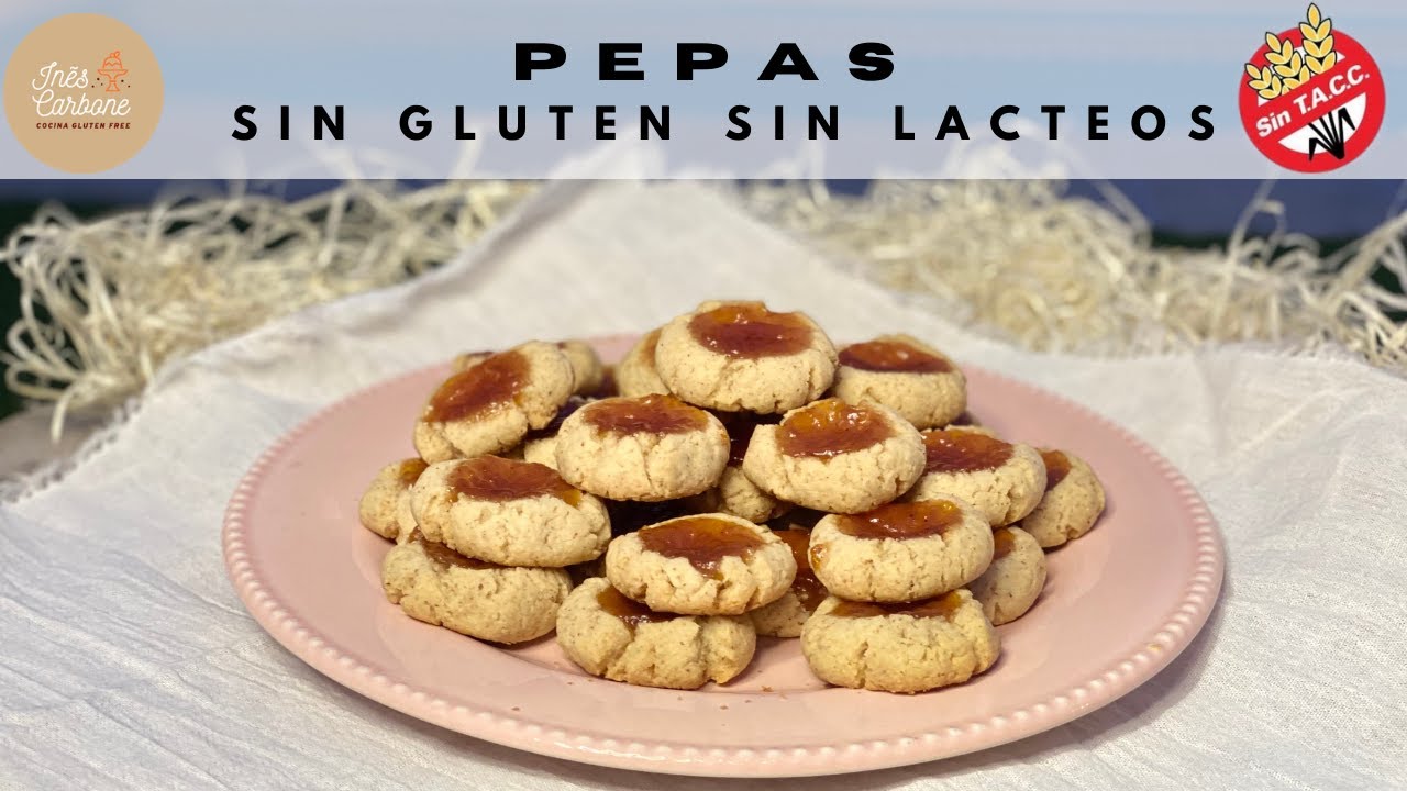 Pepas sin Gluten y sin Lácteos