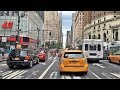 Driving Downtown - Americas Avenue 4K - New York City USA