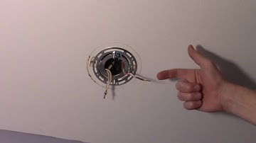 Installing a Ceiling Light - Conduit no Ground Wire