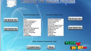 Final Year Projects| An Ontology-Based Text-Mining Method to Cluster Proposals for Research