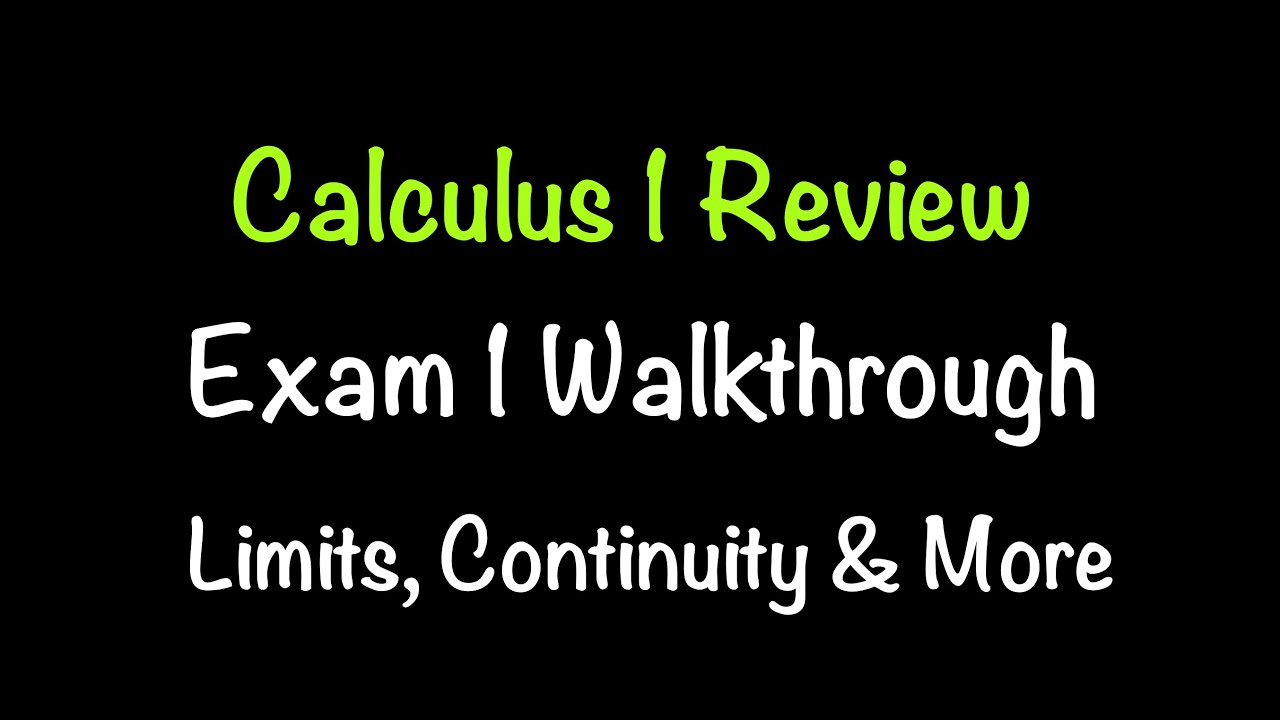 Обзор к первому экзамену по математическому анализу: пределы, скорости изменения и дифференцируем...