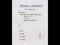 What is the output? #shorts #java #coding #programming #developer #backenddeveloper